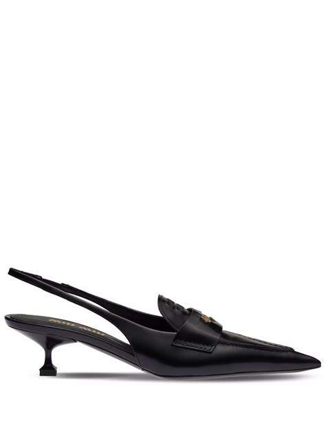 miu miu loafer pumps|Miu Miu Pump shoes for Women .